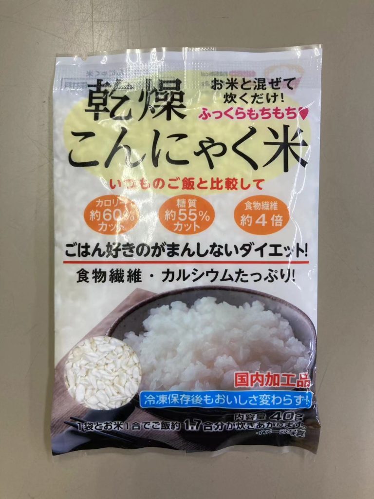 日本有机食品-魔芋米